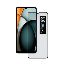 Juodas apsauginis ekrano stikliukas Xiaomi Redmi A3 "OBAL:ME 5D Glass Screen Protector"