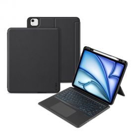 Juodas dėklas Apple Ipad Air 13 2024 "Tech-Protect SC Pen+Keyboard"