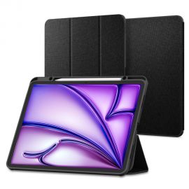 Juodas dėklas Apple iPad Air 13 2024 "Spigen Urban Fit"
