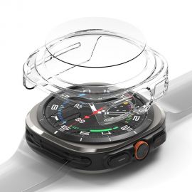 Skaidrus dėklas + apsauginis stiklas Samsung Galaxy Watch Ultra (47mm) "Ringke Slim"