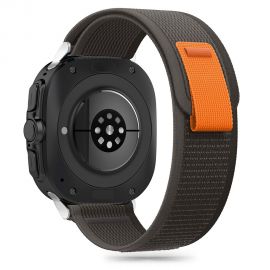 Juoda-oranžinė apyrankė Samsung Watch Ultra (47mm) "Tech-Protect Nylon"