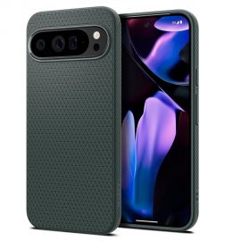 Žalias dėklas Google Pixel 9 Pro XL "Spigen Liquid Air"