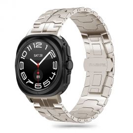 Titano spalvos apyrankė Samsung Galaxy Watch Ultra (47mm) "Tech-Protect Stainless Line"