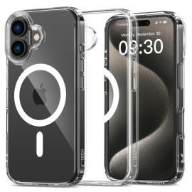 Skaidrus dėklas Apple Iphone 16 "Tech-Protect FlexAir Hybrid Magsafe"