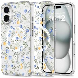 Spring Flower dėklas telefonui Apple Iphone 16 "Tech-Protect Magmood Magsafe"