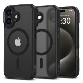 Juodas matinis dėklas Apple Iphone 16 "Tech-Protect Magcam Magsafe"