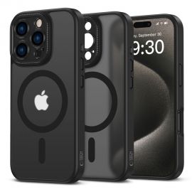 Juodas matinis dėklas Apple Iphone 16 Pro "Tech-Protect Magcam Magsafe"