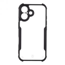 Skaidrus-juodas dėklas Tactical Quantum Stealth telefonui Apple Iphone 16