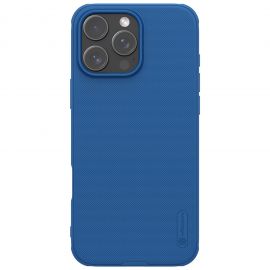 Mėlynas plastikinis dėklas Apple iPhone 16 Pro Max "Nillkin Frosted Shield"