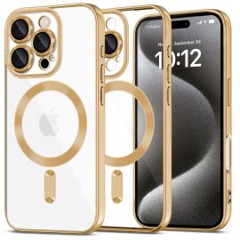 Auksinis spindintis dėklas Apple Iphone 16 Pro Max "Tech-Protect Magflex"