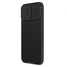 Juodas dėklas Apple iPhone 16 Pro Max "Nillkin Camshield"