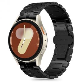 Juoda apyrankė Samsung Galaxy Watch 4 / 5 / 5 Pro / 6 / 7 / FE "Tech-Protect Stainless Line"