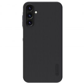 Juodas plastikinis dėklas Samsung Galaxy A25 5G "Nillkin Super Frosted Shield"