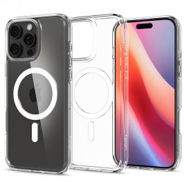 Baltas dėklas Apple Iphone 16 Pro Max "Spigen Ultra Hybrid Mag Magsafe"