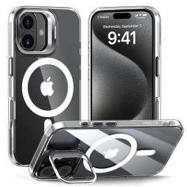 Skaidrus dėklas Apple Iphone 16 "Tech-Protect Magstand Magsafe"
