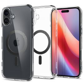 Carbon Fiber dėklas Apple Iphone 16 "Spigen Ultra Hybrid Mag Magsafe"