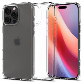 Skaidrus frost dėklas Apple Iphone 16 Pro Max "Spigen Ultra Hybrid"