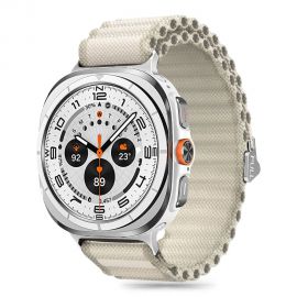 Balta apyrankė Samsung Galaxy Watch Ultra (47mm) "Tech-Protect Weave Pro"