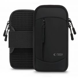 Juodas dėklas ant rankos "TECH-PROTECT M6 UNIVERSAL SPORT ARMBAND"