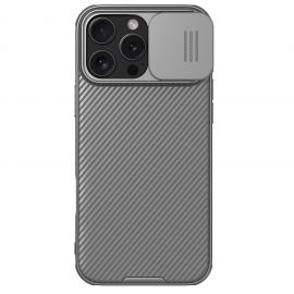 Pilkas dėklas Apple Iphone 16 Pro Max "Nillkin Camshield Pro Hard"