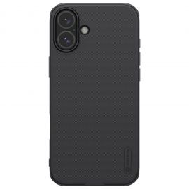 Juodas plastikinis dėklas Apple Iphone 16 "Nillkin Super Frosted Shield"