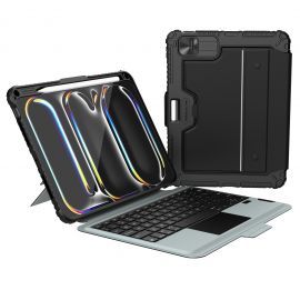 Juodas dėklas telefonui iPad Pro 11 2024 "Nillkin Bumper Combo Keyboard "