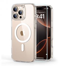 Skaidrus dėklas su apsauginiu stiklu Apple Iphone 16 Pro Max "Esr Classic Hybrid Halolock Magsafe"