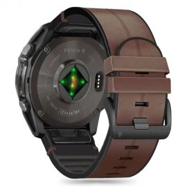 Ruda apyrankė Garmin Fenix 5 / 6 / 6 PRO / 7 / 8 (47 MM) / E "Tech-Protect Silicone Pu"
