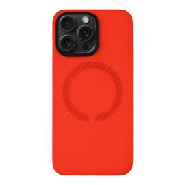 Raudonas dėklas Tactical MagForce Aramid Bloody Mary Limited Edition telefonui Apple Iphone 15 Pro Max