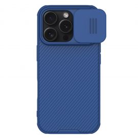 Mėlynas dėklas Apple iPhone 16 Pro "Nillkin Camshield"