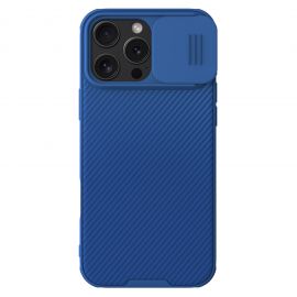 Mėlynas dėklas Nillkin CamShield PRO Magnetic telefonui Apple iPhone 16 Pro Max
