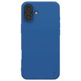 Mėlynas plastikinis dėklas Apple iPhone 16 "Nillkin Frosted Shield"