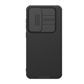 Juodas dėklas Samsung Galaxy S24 FE "Nillkin Camshield"