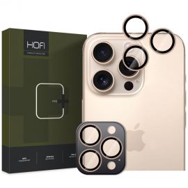 Desert titano spalvos stiklas galiniai kamerai Apple Iphone 16 Pro / 16 Pro Max "Hofi Camring Pro+"