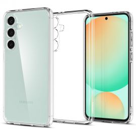 Skaidrus dėklas Samsung Galaxy S24 FE "Spigen Ultra Hybrid"
