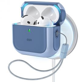 Mėlynas dėklas Apple Airpods 4 "Esr Orbit Halolock Magsafe"