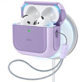 Purpurinis dėklas Apple Airpods 4 "Esr Orbit Halolock Magsafe"