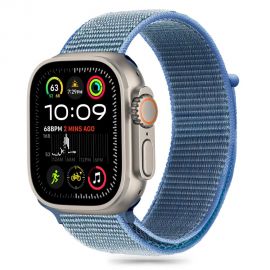Mėlyna apyrankė Apple Watch 6 / 7 / 8 / 9 / 10 / SE (40 / 41 / 42mm) "Tech-Protect Nylon"