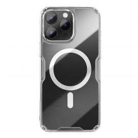 Skaidrus dėklas Nillkin Nature TPU PRO Magnetic telefonui Apple iPhone 16 Pro
