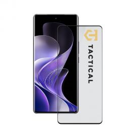 Juodas apsauginis ekrano stikliukas Vivo V40 "Tactical Glass Shield 5D"
