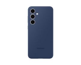 Mėlynas originalus dėklas Samsung Galaxy S24 FE "EF-PS721CLE Silicone Cover"