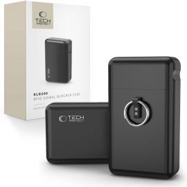 Juodas dėklas blokuojantis signalą "TECH-PROTECT KLR200 METAL KEYLESS RFID SIGNAL BLOCKER"