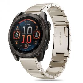 Titano spalvos apyrankė Garmin Fenix 5 / 6 / 6 PRO / 7 / 8 (47 MM) / E "Tech-Protect Steelband"