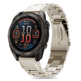 Titano spalvos apyrankė Garmin Fenix 5 / 6 / 6 PRO / 7 / 8 (47 MM) / E "Tech-Protect Stainless"