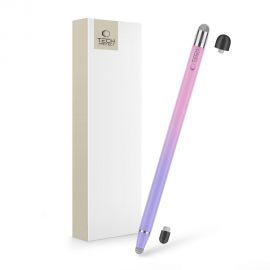 Violetinis-rožinis rašiklis "TECH-PROTECT USP100 4-TIP TOUCH STYLUS PEN"