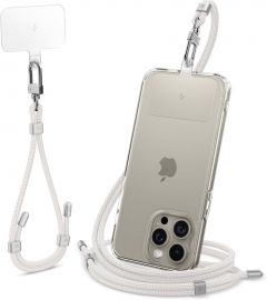 Perlo baltas universalus dirželis "SPIGEN UNIVERSAL STRAP SET CROSSBODY & WRIST"