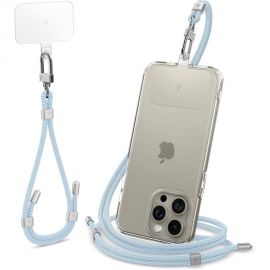 Mėlynas universalus dirželis "SPIGEN UNIVERSAL STRAP SET CROSSBODY & WRIST"