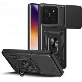 Juodas dėklas Xiaomi 14T Pro "Tech-Protect Camshield Pro"