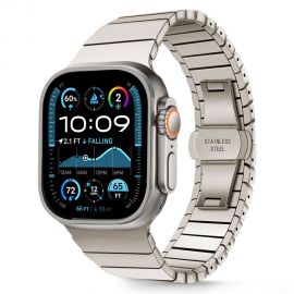 Titano spalvos apyrankė Apple Watch 6 / 7 / 8 / 9 / 10 / SE / Ultra 1 / 2 (42 / 44 / 45 / 49MM) "Tech-Protect Linkband"