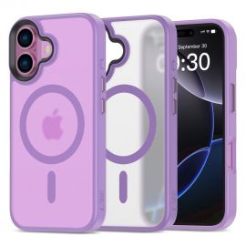 Matinis violetinis dėklas Apple Iphone 16 "Tech-Protect Magmat Magsafe"